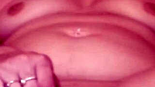 that sex machine wrecks my chubby wife's wet pussy missionary style