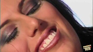 brunette with big ass does anal cowgirl squats on balcony then missionary