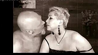 Peter Stone's Milf Wife Strips Pantyhose for Monster Cock Deepthroat Dare