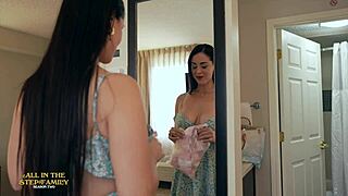 creampie hits stepmom's best friend miss raquel's curvy tits pov