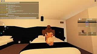 black stud ravages roblox blonde's ass in every position