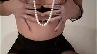 Blonde Brazilian teen masturbates with anal plug until she squirts hard!