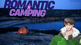 camping with that british friend of a friend turns into clothes-ripping outdoor fuckfest