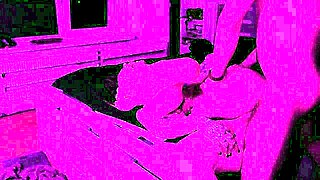 after a tough day he licks her wet pussy then flips to missionary pounding her tight teen hole till both cum hard