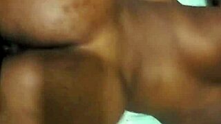 short curvy ebony babe with big ass tits moans in tight pussy doggystyle spanking