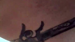 uncut cock throbs deep from behind in her tight ass
