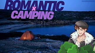 camping with that british friend of a friend turns into clothes-ripping outdoor fuckfest