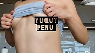 Peruvian Beauty Faces Casting Interview