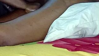 Petite Black Teen Freaks at Monster Cock!
