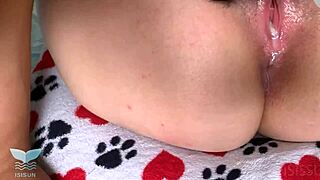 stepsister striptease turns into monster cock creampie pussy pounding frenzy 