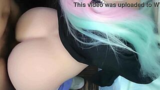 japanese fuck doll teaches anal sex roleplay with monster cock on petite asian ass