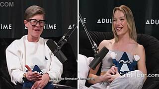 Kenna James freaks out as bug crawls during sex with Bree Mills