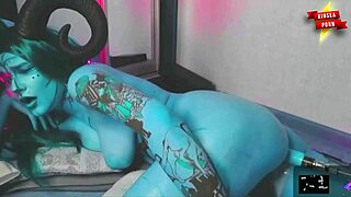 SUKUB'S DILDO FUCK MAKES HER ORGASM AND SQUIRT WILD!