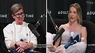 Kenna James freaks out as bug crawls during sex with Bree Mills