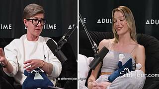 Kenna James freaks out as bug crawls during sex with Bree Mills