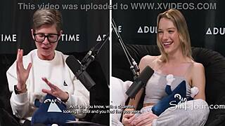 Kenna James freaks out as bug crawls during sex with Bree Mills
