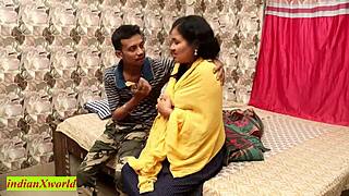 Ever Wonder How Rough Homemade Rainy Day Fuck Stretches Cute Indian Bhabhi's Shaved Pussy?