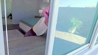Shy hijab-wearing Muslim teen Mila Marie fucks doggystyle boldly