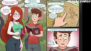 wendy confesses her feelings to dipper in gravity falls comic español