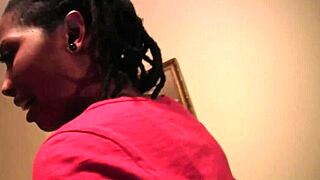 real african model wannabe takes anal pounding in fake casting