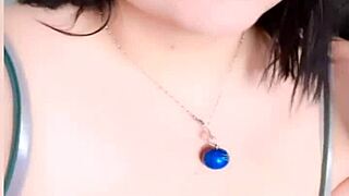 I melt for lily's bbw tits on webcam