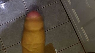 intense pleasure watching amateur mature husband closeup handjob cumshot