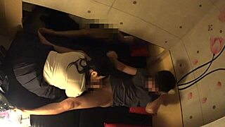 japanese busty schoolgirl's secret massage hides huge curves