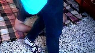 Robertas Barefoot Stench Teases Slave into Foot Odor Humiliation Surrender!