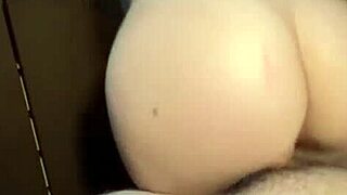 Roommate's Big Ass Cowgirl Ride My Dick Doggystyle Bent Over Dorm POV Couple Fuck Midnight