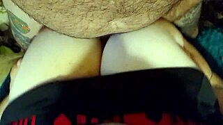 Busty italian mature chokes monster cock with fat natural tits