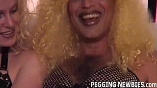 Feel My Mistress Strapon Pegging Your Lucky Ass Deep!