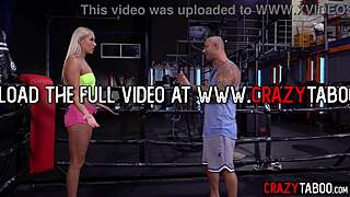 Trainer, pound Angelika's big ass in workout?