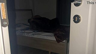 a couple shares real passionate sex at home with deep kisses