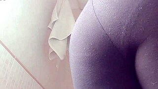 wanna watch my step aunt amira's cellulite ass peeing and farting close up?