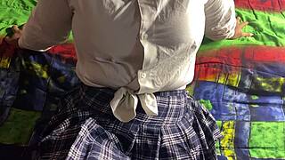 FINGERED COLLEGE GIRL SQUIRTS IN PLEASURE WITH HINDI VOICE MOANS!