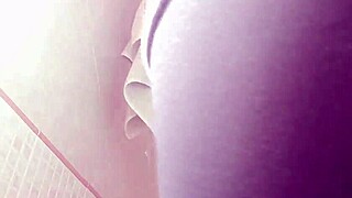 wanna watch my step aunt amira's cellulite ass peeing and farting close up?