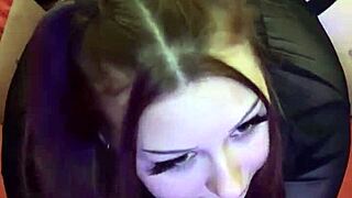 my pretty face looks so cute right next to his monster cock before the facial cumshot shower 💦😍