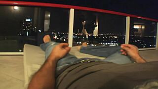 My two bisexual blonde neighbors came over bent over for homemade ffm blowjob doggystyle pov