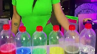 TikTok Bottle Challenge Turns Wild With Stepmom Leyne!