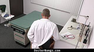 Shy teen patient lily larimar bent over for doctorbangs monster cock doggystyle blowjob orgasm in hospital threesome