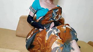 Horny Stepsister Fingers and Rides Virgin Stepbro's Cock First Time Homemade