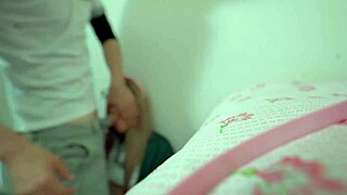 convincing big ass student sucks hard then uniform fuck