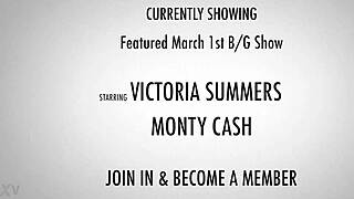 Victoria Summers sucks and fucks Monty for cash