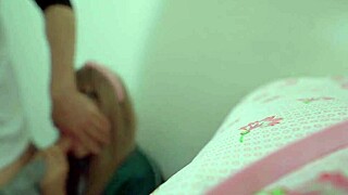 convincing big ass student sucks hard then uniform fuck