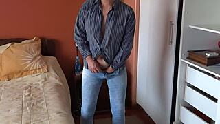 Stepsons Friend Watches Me Masturbate Then Gropes My Big Tits