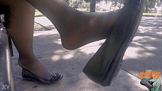 wanna see me play in stockings and flats?