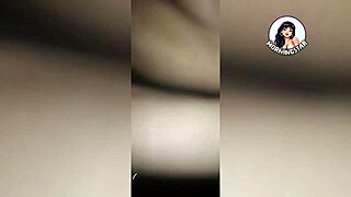 Old cuckold watches lover impregnate his wife