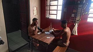 playing cards turns into fucking two muscular black guys preview