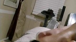 Oiled Soles Toes Rubbed Masturbation Session