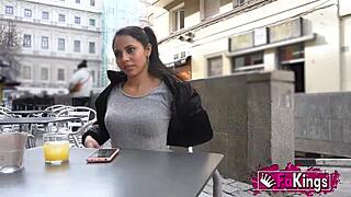 Daniela Nerea's Shocking Public Bent Over Outdoor Interracial Fuck